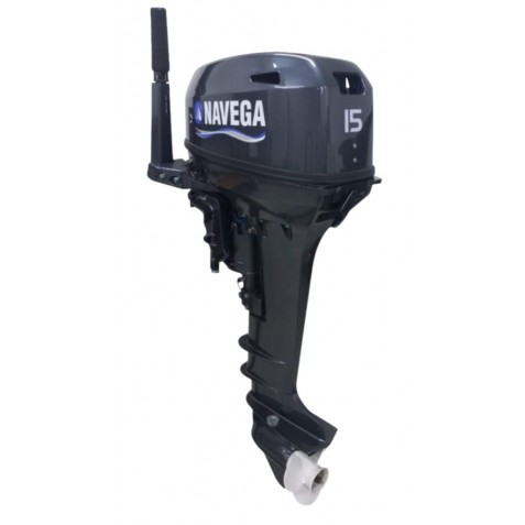 MOTOR FUERA DE BORDA NAVEGA 15HP 2TIEMPOS