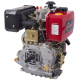 MOTOR DIÉSEL DE 10 HP. EJE ROSCA/CUÑA DE 3600 RPM