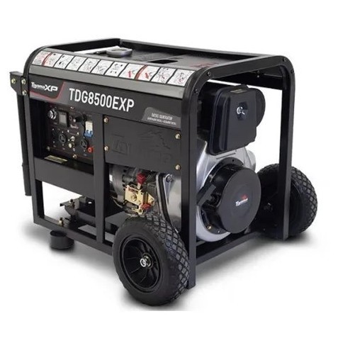 PLANTA ELÉCTRICA 8.5KVA TOYAMA DIÉSEL XP  MONOFÁSICA 115-230V / AVR / CONEX. ATS / ARRANQUE ELÉCTRICO.