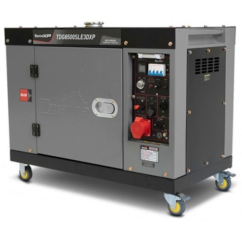 PLANTA ELÉCTRICA TOYAMA DIÉSEL XP TDG8500SLE3DXP 8.5KVA/TRIFÁSICA 220V/AVR/SILEN/INCLUYE ATS/ARRAN. ELÉC.