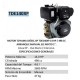 MOTOR DIESEL 14HP - ARRANQUE MANUAL EJE MIXTO 1"