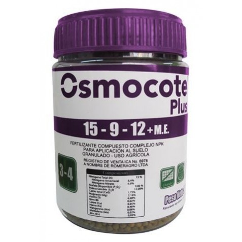 FERTILIZANTE OSMOCOTE X 500 GRS