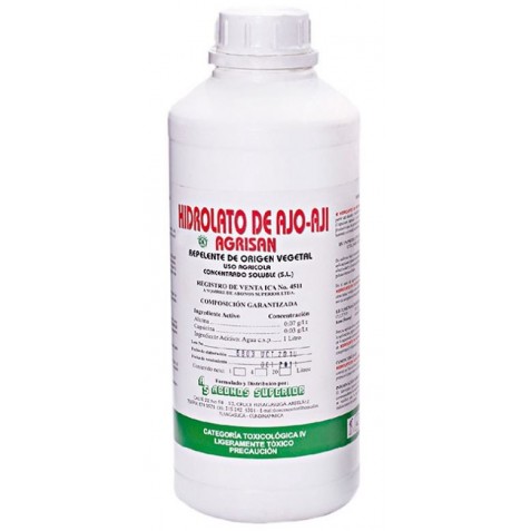 HIDROLATO DE AJO- AJI AGRISAN X 1 LT