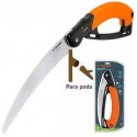 SERRUCHO DE PODA 12", PLEGABLE, MANGO DE PLÁSTICO