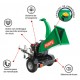 CHIPEADORA FORTE A GASOLINA 15 HP A.E, 2 CUCHILLAS, ARRANQUE ELECTRICO, ACOPLE DIRECTO