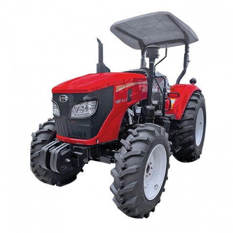 TRACTOR AGRICOLA DE 75 HP, 4WD 4x4 BARRA Y TECHO