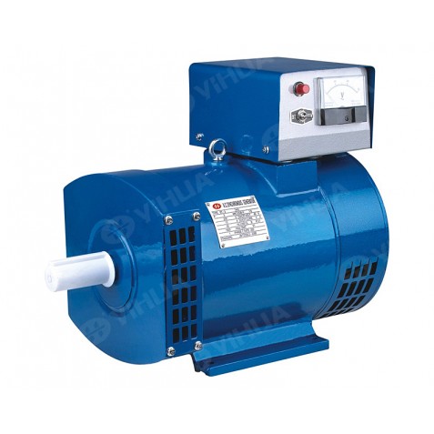 GENERADOR 7.5KW - 1.800 RPM,EJE LIBRE ACOPLE POR POLEAS
