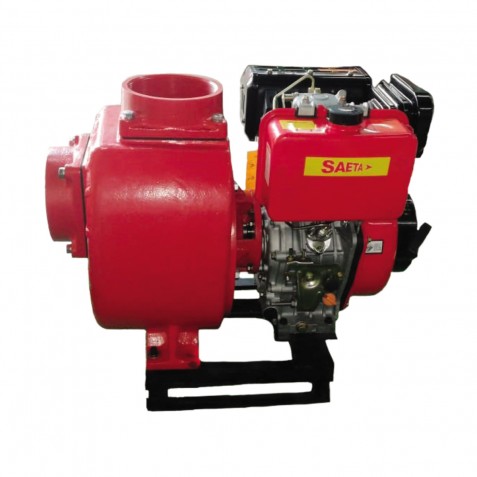 MOTOBOMBA AUTOCEBANTE 6*6 CON MOTOR DIESEL 12HP
