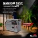 PLANTA ELÉCTRICA 7KVA TOYAMA DIÉSEL XP  MONOFÁSICA 115-230V / AVR / SILENCIOSA / CONEX. ATS / ARRANQUE ELEC.