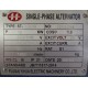 GENERADOR 20KW - 1.800 RPM,EJE LIBRE ACOPLE POR POLEAS