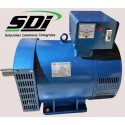GENERADOR 12KW  -1.800 RPM,EJE LIBRE ACOPLE POR POLEAS