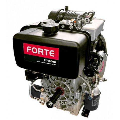 MOTOR DIESEL FORTE 24HP EJE CUÑA