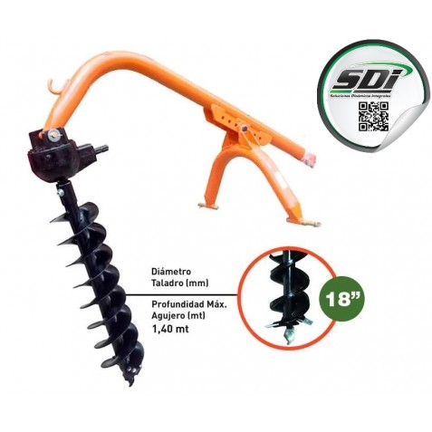 AHOYADOR CON BROCA DE 18"