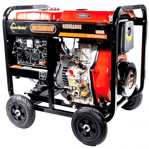PLANTA ELECTRICA DIESEL 7.5 KW POWER MASTER