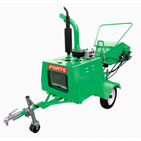CHIPEADORA FORTE DIESEL, 50 HP A.E, 3 CUCHILLAS, ARRANQUE ELECTRICO