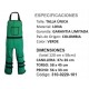 OVEROL CON CANILLERAS PARA GUADAÑAR