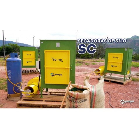 SECADORAS DE CAFÉ TIPO SILO MARCA PENAGOS