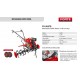 MOTOCULTOR - MOTOAZADA FORTE DIESEL ARRANQUE MANUAL