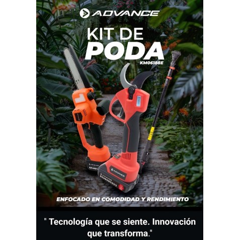 KIT DE PODA ELECTRICO ADVANCE