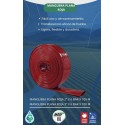 MANGUERA PLANA ROJA TRANSPORTE AGUA PRESIÓN DE 10 BAR X 100 MTS