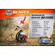 GUADAÑADORA BRAZO FLEXIBLE BEAVER BK4500, MOTOR 2T, 42CC