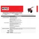 MOTOCULTOR 15HP KTC TRANSMISION DIRECTA