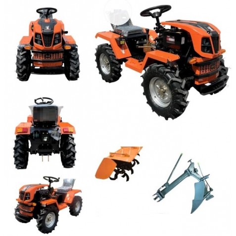 MINITRACTOR 4X4 DIESEL 18HP