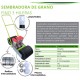 SEMBRADORA MANUAL DE 3 HILERAS