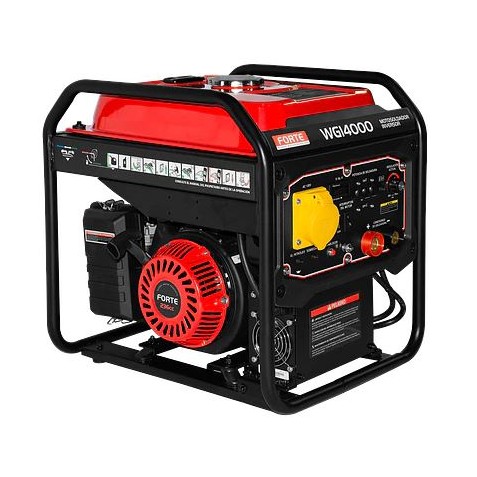 MOTOSOLDADOR FORTE A GASOLINA DE 180 AMP 15HP