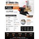 CABEZOTE BOMBA PISTON 120lts RETORNO MANUAL PISTON CERAMICA LIBRE DE MANTENIMIENTO